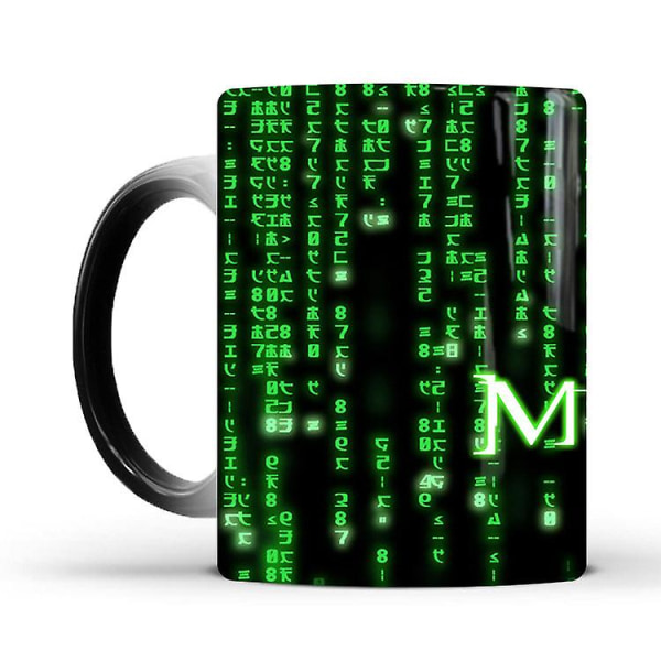 Färgförändrande värmekänslig keramisk kaffemugg