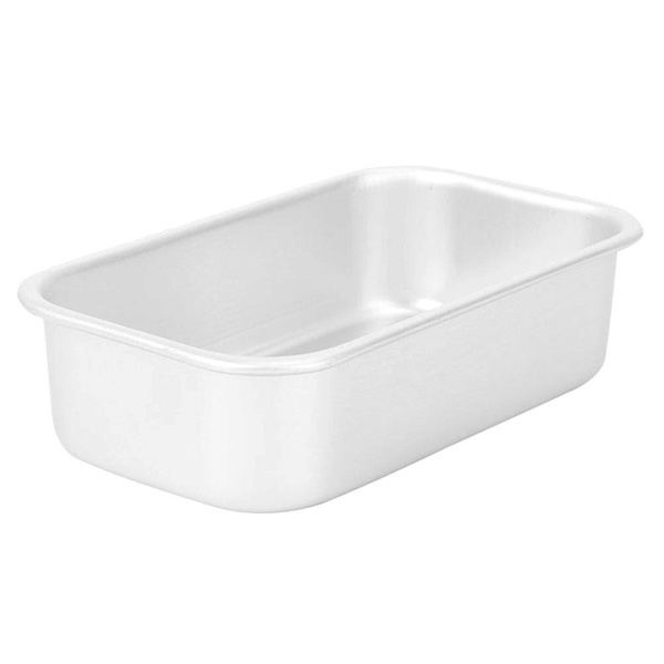 Kök brödform aluminiumlegering toastform praktisk toast bakform kökstillbehör (20.00X9.80X7.00CM, silver)