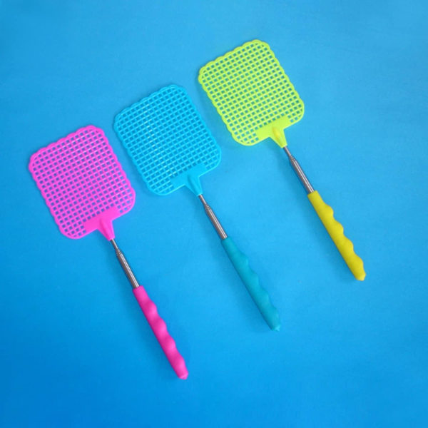 Flugdödare, Flugdödare, Flugdödare, Flugdödare, 4 st Teleskopisk Flugdödare Solid Flugdödare Plast Flugdödare Kökshjälp