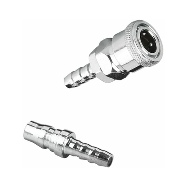 Kompressorkoppling - 4 delar, snabbkoppling, pneumatiskt munstycke, kompressortillbehör