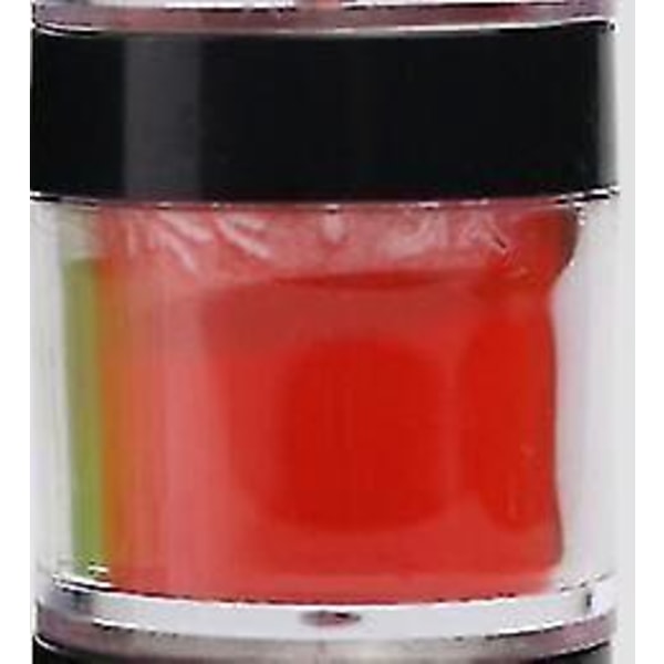 Farge 8 12 farger Akrylpulver Nail Art Pulver Akrylfarget monomer