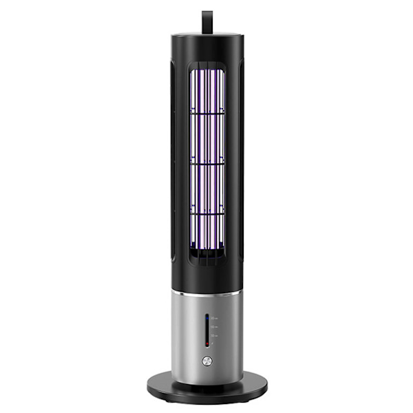 USB-laddningsbar LED-mygglampa Myggfälla Repellent USB Elektrisk För Toalett Kök Kontor Hem Mygglampa Ljus FAN0809（Svart）