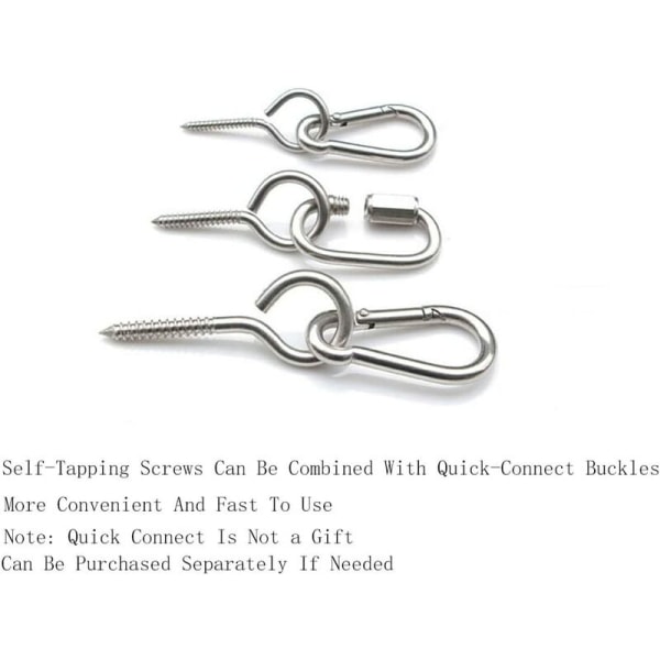 M5 65 304 Rostfritt Stål Självgängande Skruv 10PCS Grossist