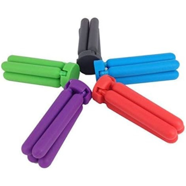 3-pack hopfällbart silikonunderlägg - halkfritt hopfällbart korsdesign, kompakt expanderbart silikonunderlägg, svart