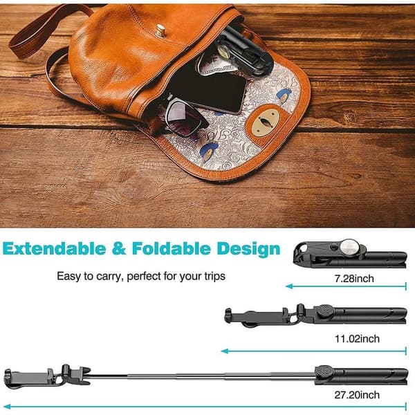 Bluetooth Selfie Stick Tripod, 45 tum Ph Tripod, Iph Stativ Tripod