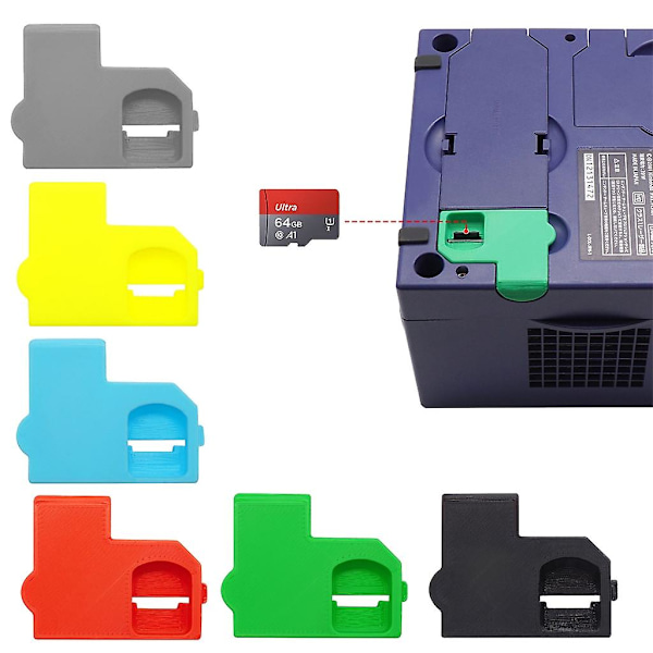 Ngc Sd2sp2 3d-utskriftsfodral för Nintendo Gamecube Ngc Ntsc Serial Port 2 (Blå)