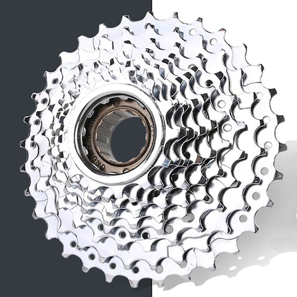 Mtb mountainbike gängad frihjul 6 7 8 9 10 hastighet 14-28t 13-28t 13-32t 11-36t cykel frihjul cykeldelar (silver 9 hastighet)
