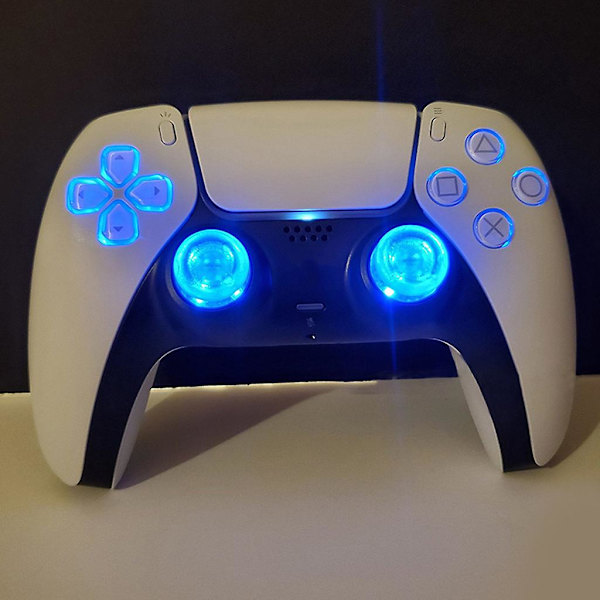Luminated D-pad Miniatyrer Ansiktsknappar (dtf) Kit (Paket C)