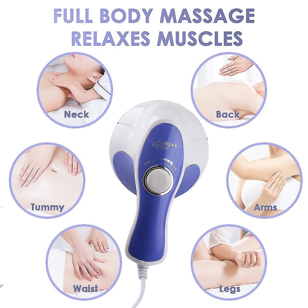 5 Hoveder Spin Body Massager Relax Spin Tone Slankende Tab Vægt Forbrænde Fedt Fuld Krop Massage Apparat