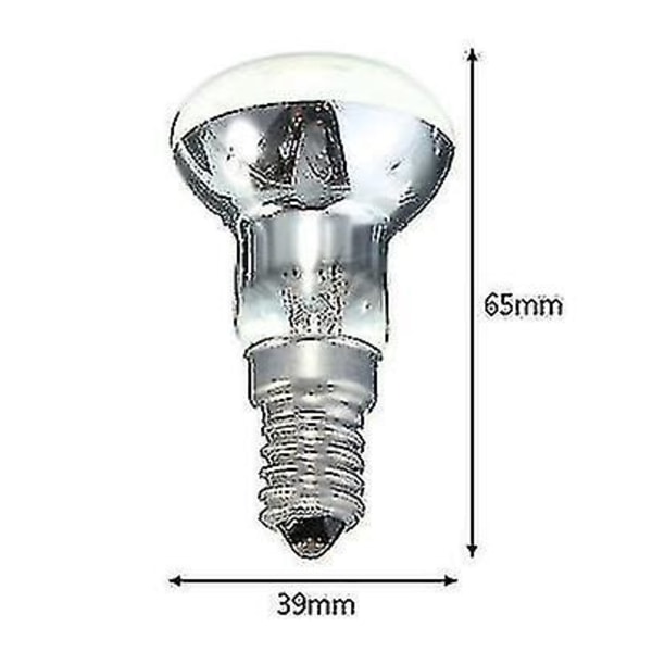 30w E14 R39 Lava Lampe Reflektorlampe, Dimmbar E14 Sockel R39 Wärmelampe, Ac220-240v4 Pack30w E14 R39 Lava Lampe Reflektorlampe, Dimmbar E14 Sockel R39 Hea