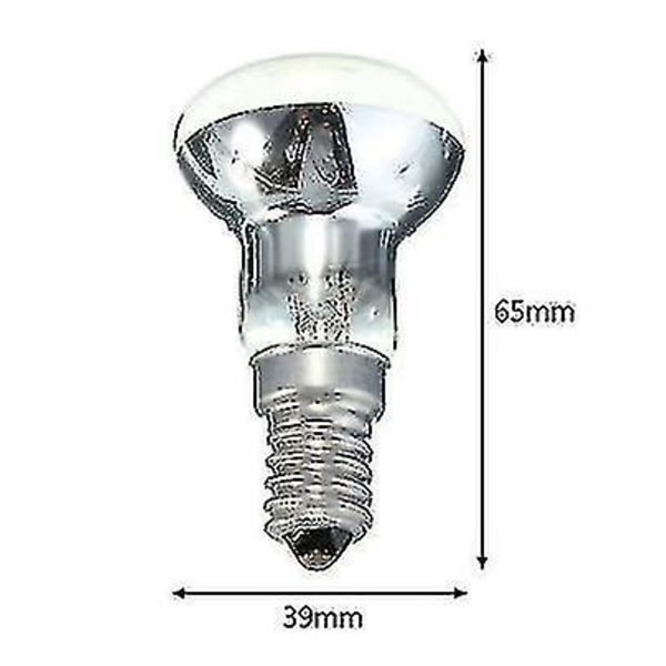 30w E14 R39 Lava Lampe Reflektorpære, Justerbar E14 Sockel R39 Varmelampe, Ac220-240v4 Pakke30w E14 R39 Lava Lampe Reflektorpære, Justerbar E14 Sockel R39 Hea