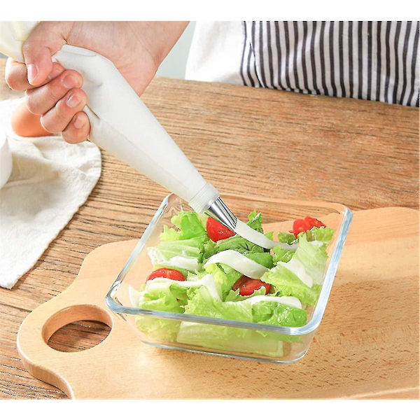 3 størrelser genanvendelige stof frosting sprøjteposer kage dekoration poser spray poser