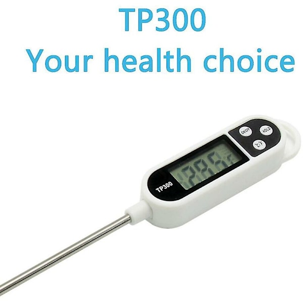 Digital kötttermometer med omedelbar avläsning, lång sond