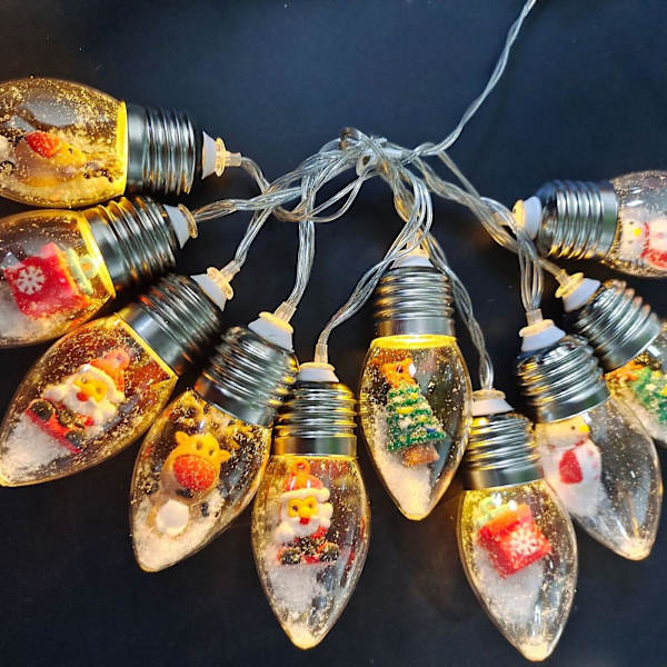 Julelys LED-strenglys Julepynt