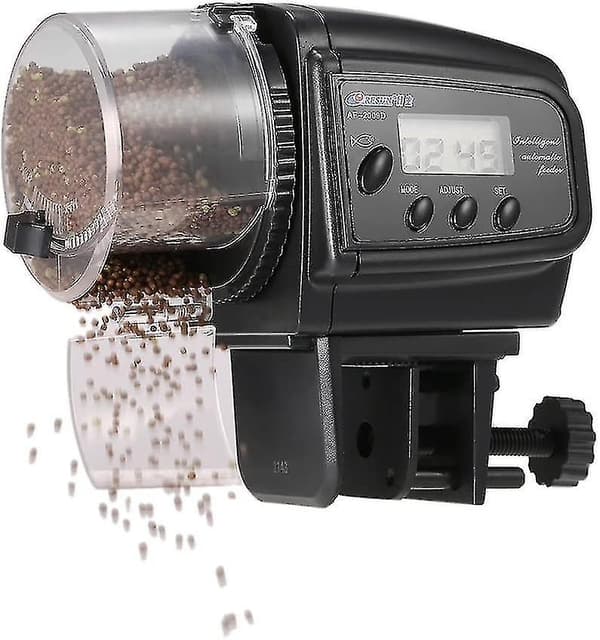 Timetop Digital Automatisk Fiskmatare Led Timer