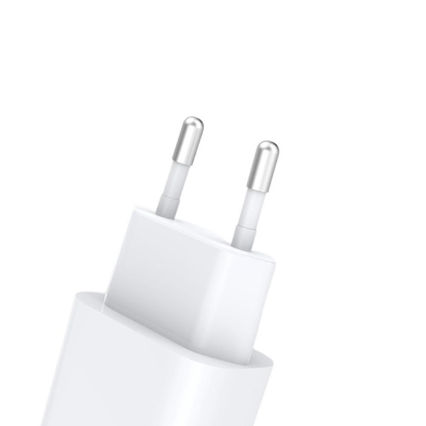 Kompatibel USB-laddningshubb för flera enheter med låda (EU-standard), designad för snabb och effektiv laddning för hemmet (2 st) (vit)
