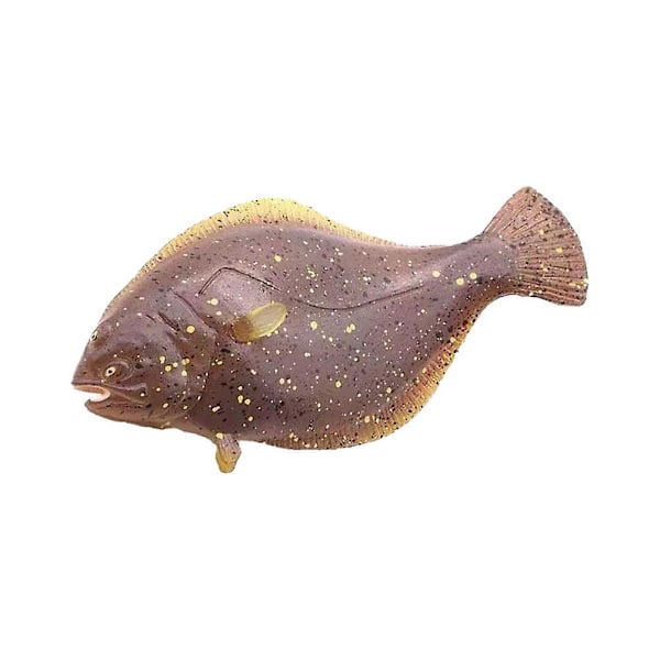Imiteret fisk legetøj tidlig uddannelse kognitiv plast fisk legetøj (3.5X6X12.3CM, som vist på billedet)
