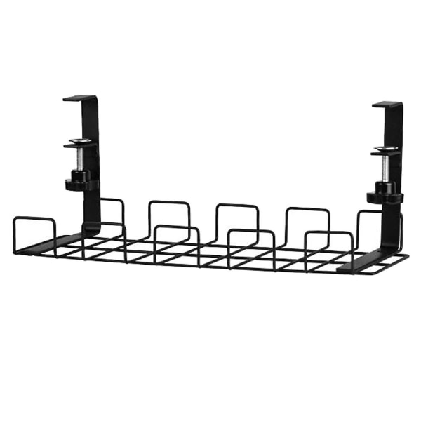 Under Desk Tray, skrivbordshållare för kabelhantering för kabelhanteringsbricka, sladdhanteringsställ