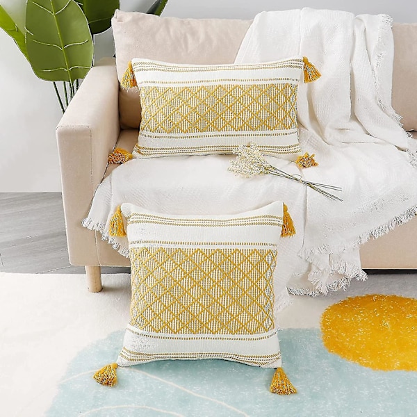 Set med 4 kuddfodral 40x40cm Moderna dekorativa örngott soffkuddfodral dekoration