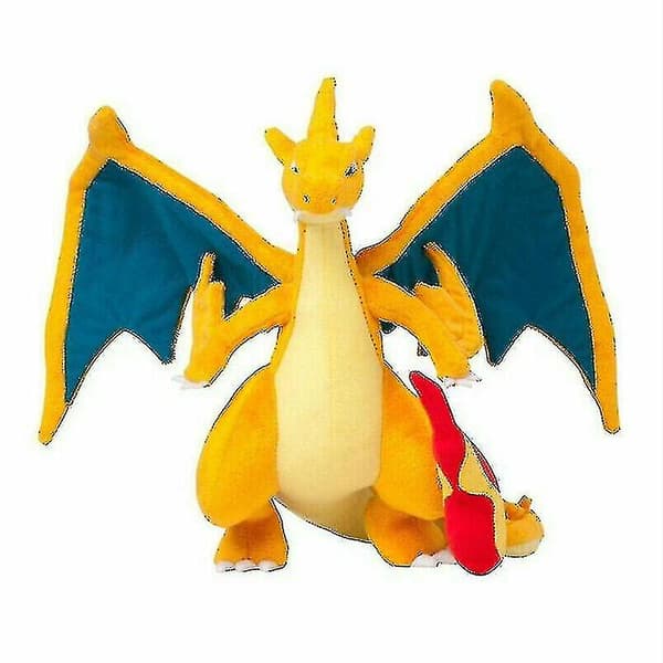 10\" Charizard Doll Plys Legetøj Børn Gave.（Gul）