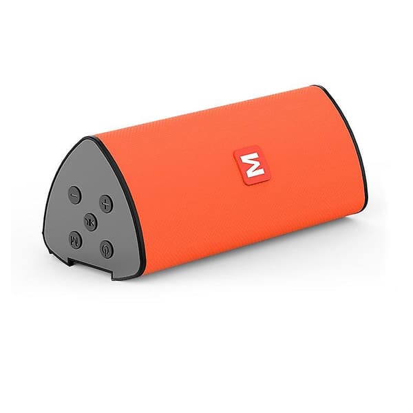 Bärbar mini trådlös bluetooth-högtalare (orange)