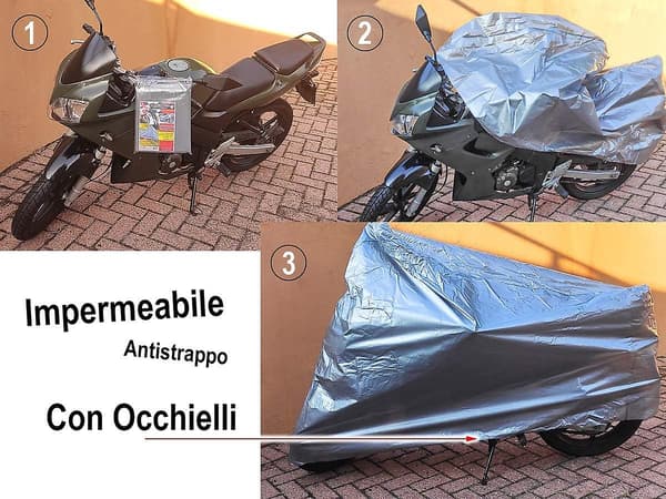 Universell vanntett og rivebestandig scooterdeksel (medium)