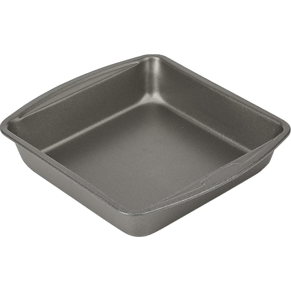 8 tum x 8 tum fyrkantig kakform, nonstick bakform nonstick bakform / nonstick kakform, grå