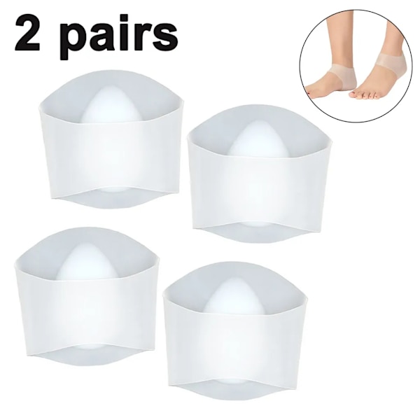 2 Par Silikon Gel Plattfotsstöd Fotvalvsstöd Inlägg Plattfotsstöd Korrigering