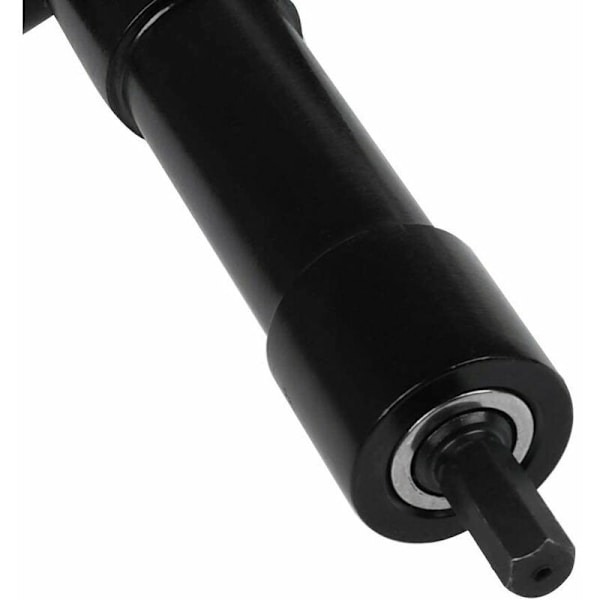 Självspännande 90° rätvinklig chuck, snabbkoppling armbågschuck borrchuck bitskruvmejsel vinkelhuvudchuck borrchuckadapter rätvinklig borr