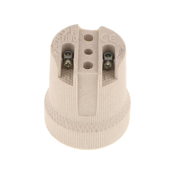 E27-bas keramisk lamphållare sockellock för halogenlampa downlight