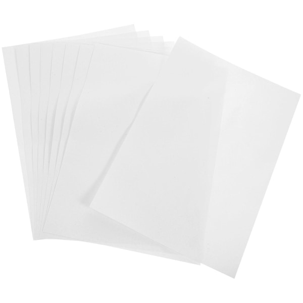 100 ark med varmeoverføringspapir A4 sublimasjonsoverføringspapir (hvit)