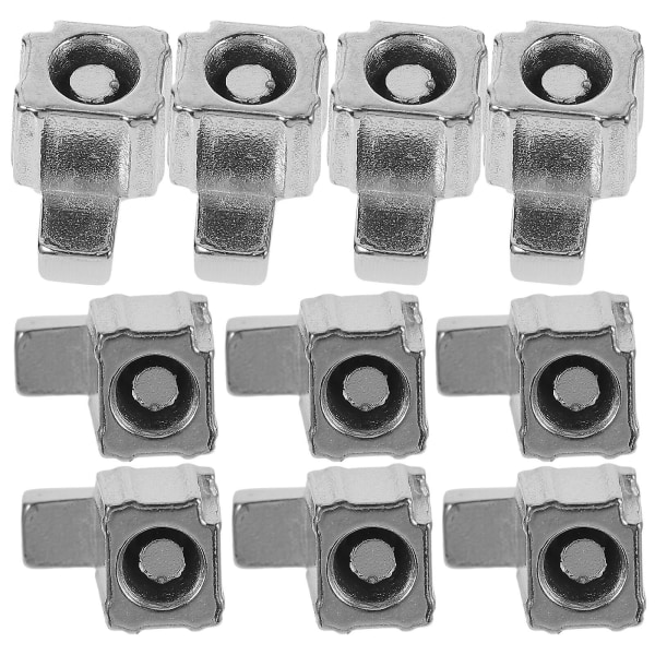 5 par reparasjonsutstyr for låsespillkontroller for brytere (0,5X0,5X0,5CM, sølv)