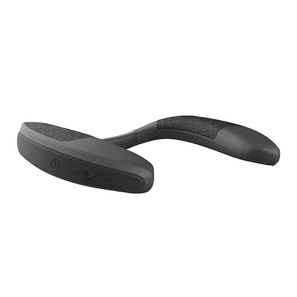 Halter trådlös bluetooth-högtalare tyg bärbar med liten högtalare slitage stereo bas