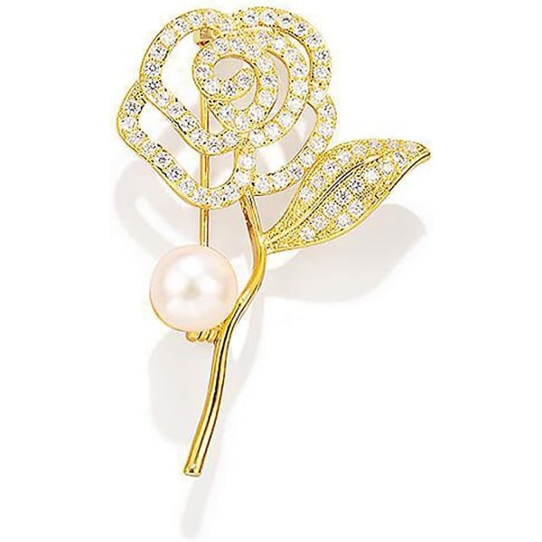 Tulip Flower Enamel Brosje Elegant Magnolia Slipsnål Sjalspenne Corsage Stor Skjerf Pin Mote Smykker For Kvinner Jenter