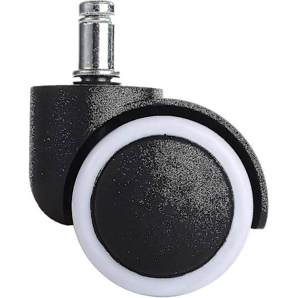 Nc 5x Hjul för hårda golv 11 / 50mm - Även för mjuka golv - Gummierade - Kontorsstolsrullar