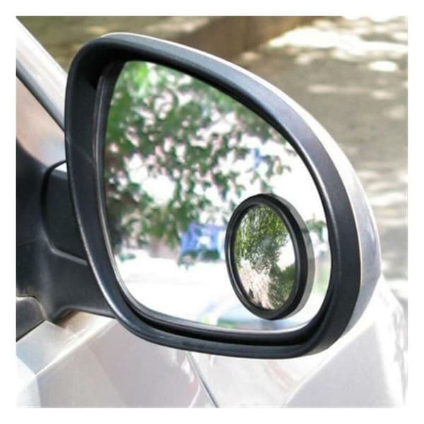 2PCS Universal Driver 2 Side Wide Angle Round Convex Car Vehicle Blind Spot Mirror Auto Rear View