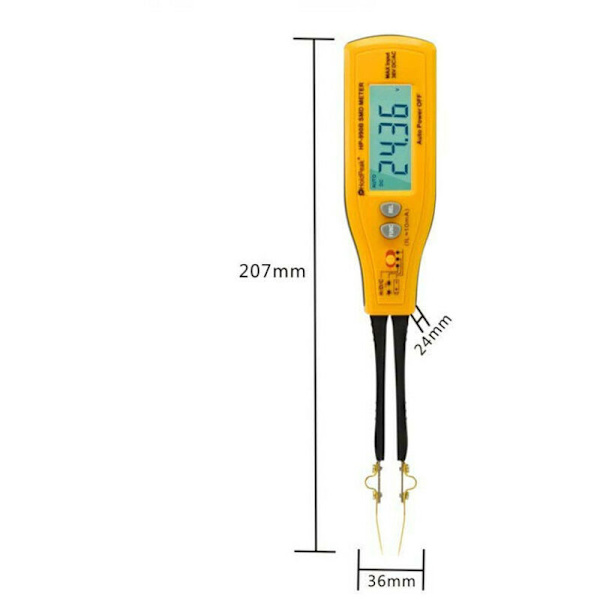 Smart SMD Digital Tester Kapacitans Induktansmätare Penna HP-990B SMD Klämma Meter Kapacitansmätare 1st