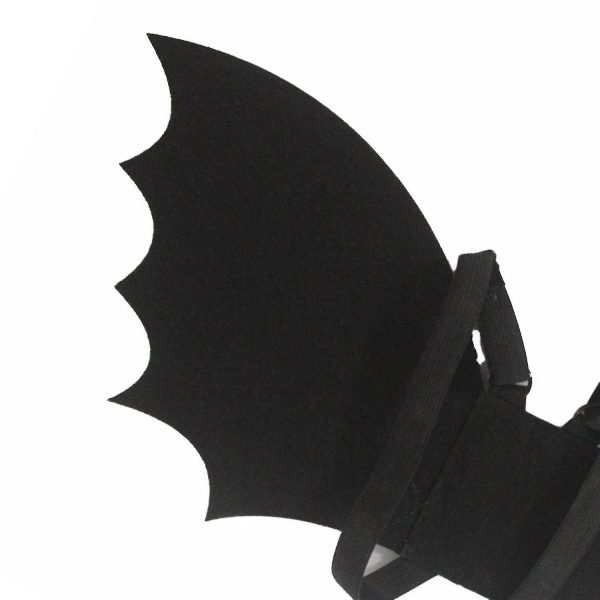Musta Bat Wings Halloween Enkeli Fancy Mekko Koristetarvikkeet Asusteet