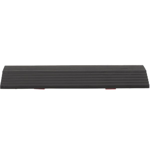 Hemramp portabel soprobotramp soprobot inomhus liten ramp (17.1X5.1CM, svart)