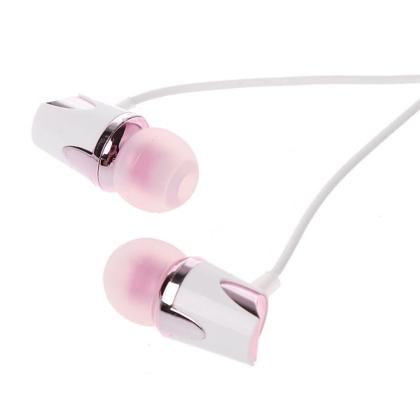 3,5 mm jack in-ear stereohörlurar med mikrofon för Huawei mobiltelefon  (vit) 443a | Fyndiq