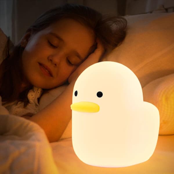 Oppladbar andelys: USB, nattlampe