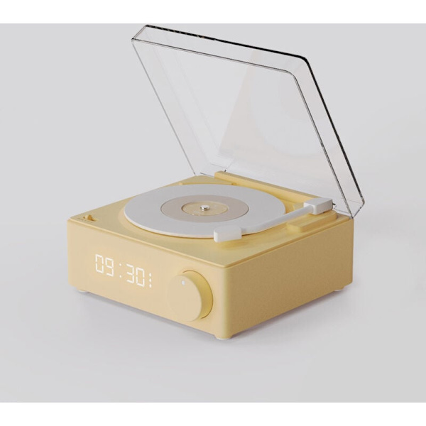 A14 Retro Atomic Vinyl Bluetooth Högtalarväckarklocka
