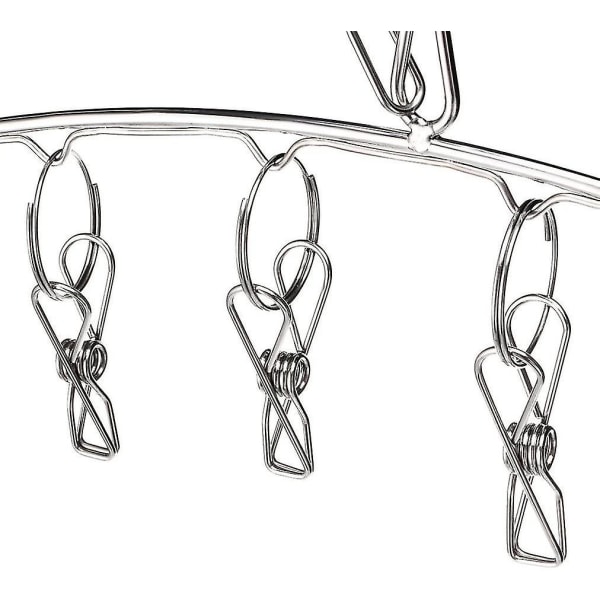 Fashion Easy 3-pack rostfritt stål tvättställ klädhängare