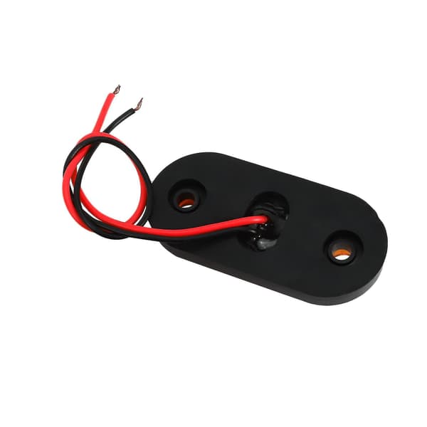 10 stk rav 2 LED lys oval klarering tilhenger bil lastebil sidemarkør baklys
