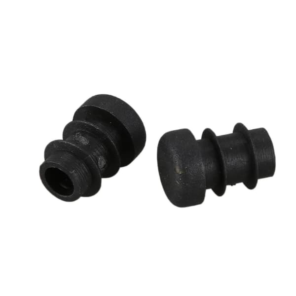 12 st plast 12mm rörände plugg lock bung rör insats plugg rund