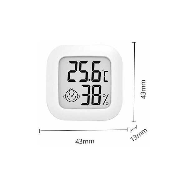 FlkwoH 3-pack inomhus termometer, hygrometer, digital hygrometer
