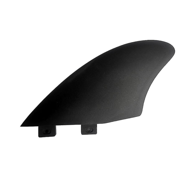 2 stk. finner til surfing, vandsport, surftilbehør til finner, surfpropeller, nylon surfpropeller (sort)