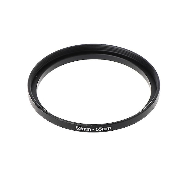 7 kpl/sarja 49mm-77mm yleinen musta metalli alumiiniseos porrasrengas yhteinen kameran objektiivin sovitin suodatin sarja lisävarusteet