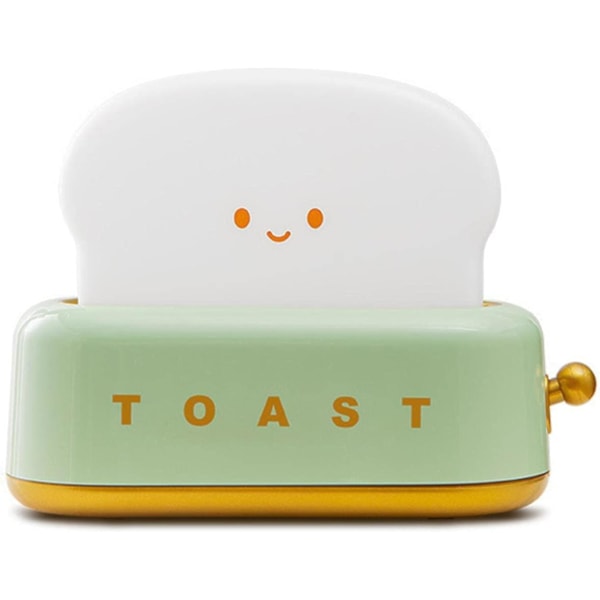 Bake Bread Night Light. Smile Bread Toast Night Light. Rechargeable Usb