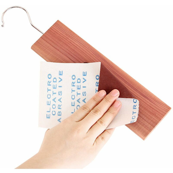 10-pack / 1-pack 10 x cederträ hängande malsskydd med lätt cederdoft luktskydd för fullstora skåp 23,1 x 6,6 x 1,1 cm.
